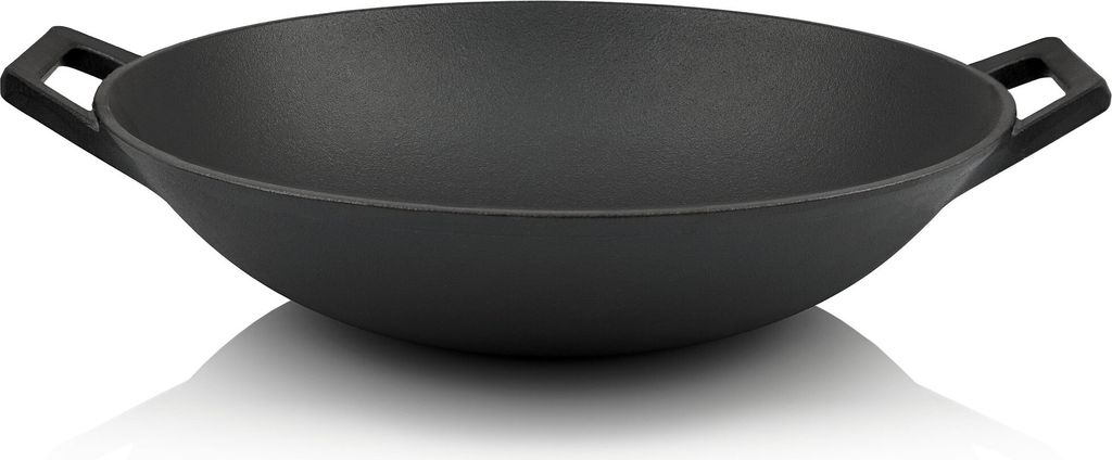 BBQ-Toro liatinová panvica wok Ø 35,5 cm, už upečená, Obrázok produktu 1