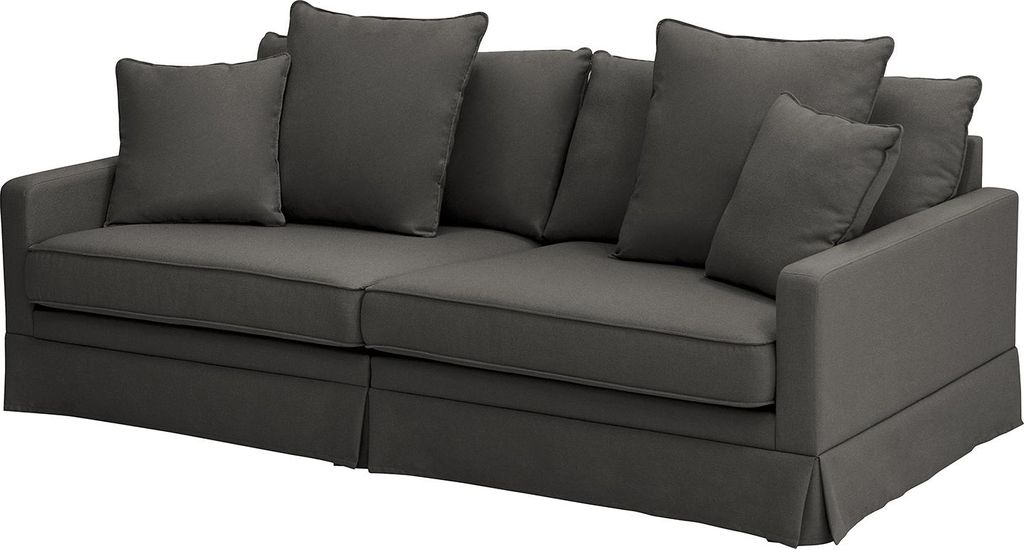 home24 Bigsofa mit Husse - Webstoff