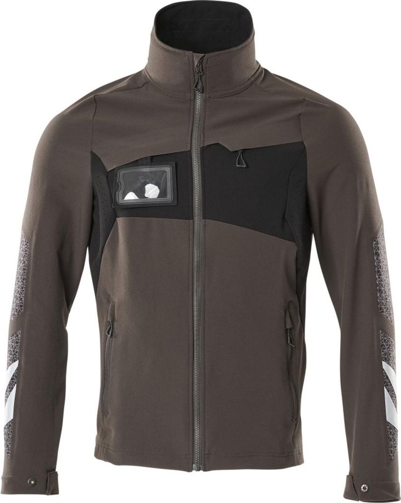 Mascot Arbeitsjacke ACCELERATE mit Vier-Wege-Stretchstoff 18101 Gr. XL dunkelanthrazit/schwarz