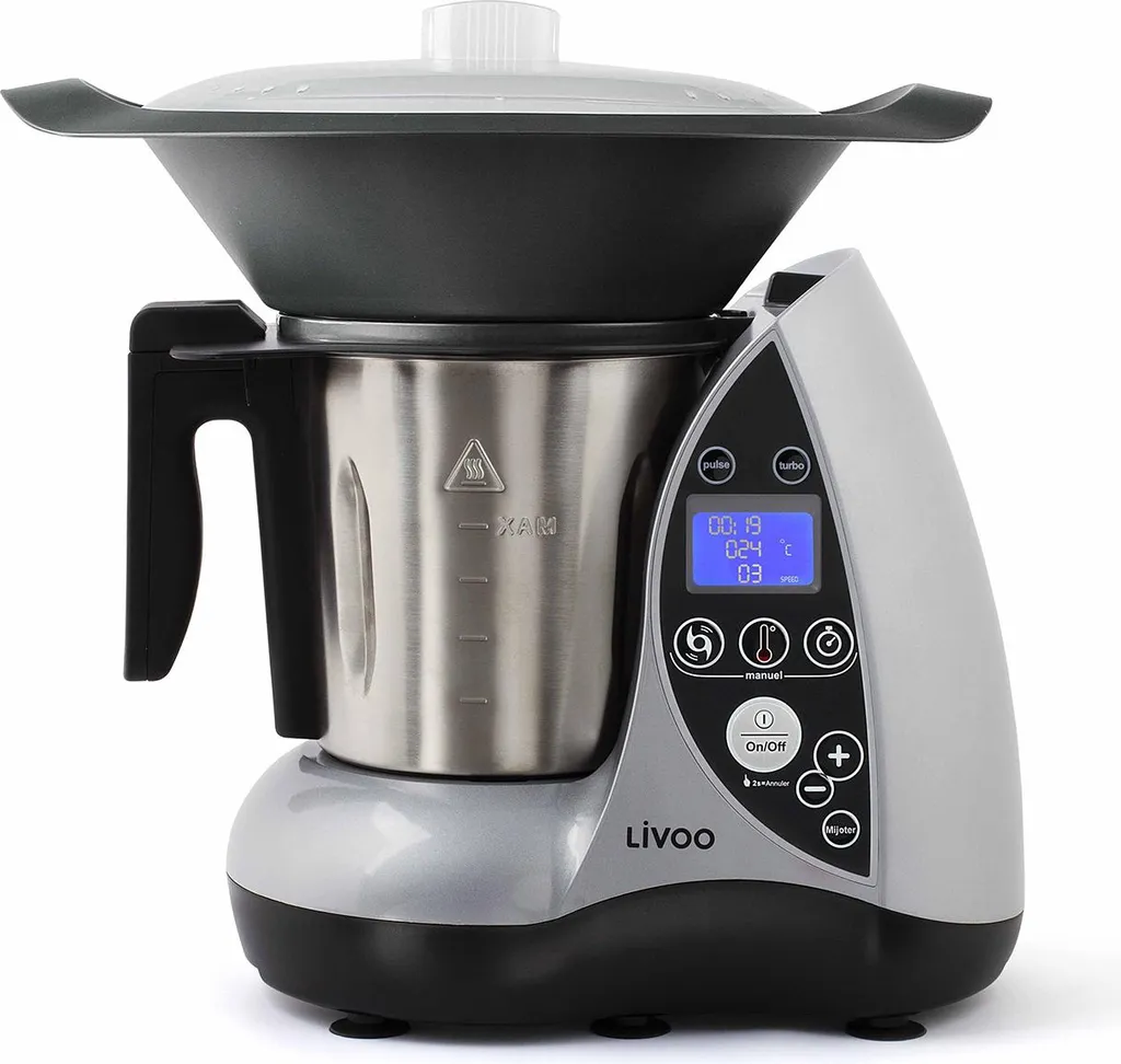 Robot culinaire chauffant 3L Livoo : ne ratez plus jamais vos plats maison