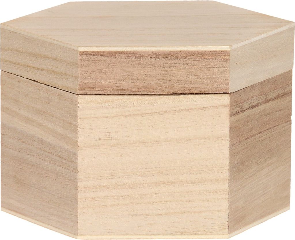 Dekorieren Sie Ihr eigenes Box -Hexagon