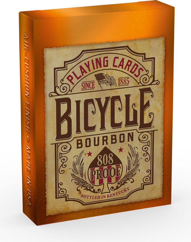 Bicycle Kartendeck - Bourbon Spielkarten Kartenspiel Pokerkarten Single Deck