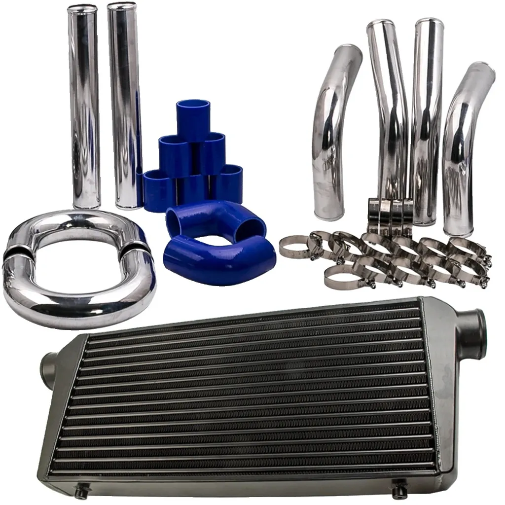 Intercooler Universel 600x300x76mm en Aluminium avec Entrée Sortie 3"