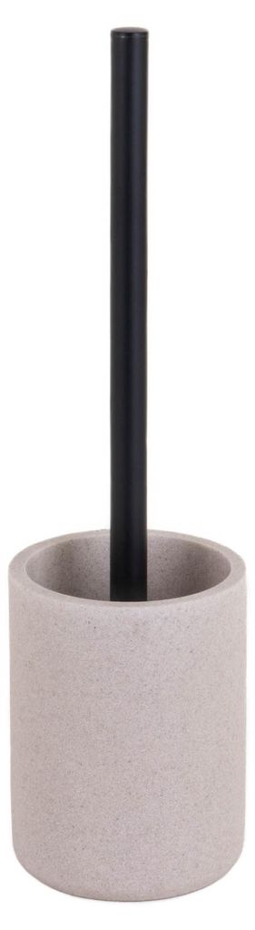 Toilettenbürste mit schwarzem Griff, 10 x 40 cm, SAND Produktbild 