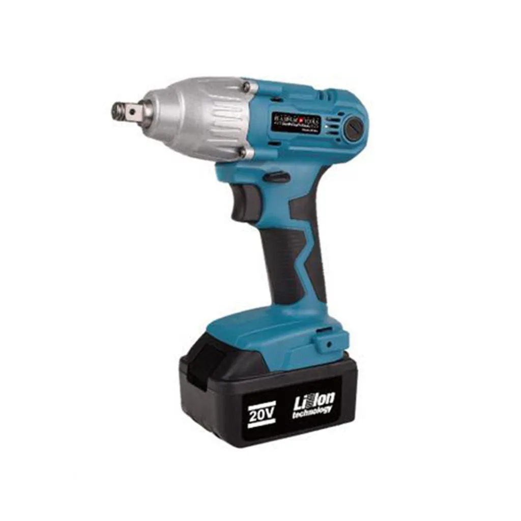 Clé à chocs sans fil Royalty Line Platinum Tools Vert 18V avec batterie
