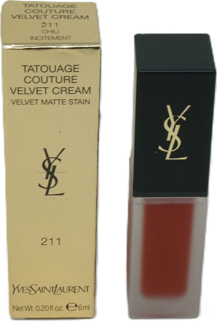 Yves Saint Laurent Tatouage Couture Flüssig-Lippenstift mit mattierender Wirkung 211 Chili Incitement 6 ml