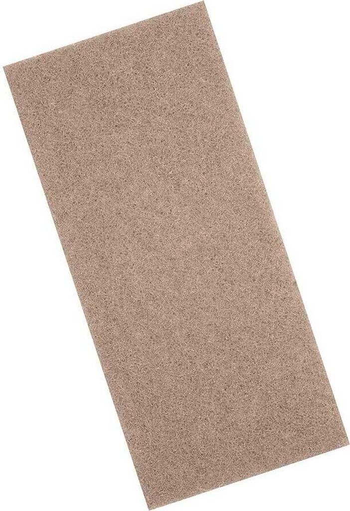 MENZER Pads Handpads, 250 x 115 mm, f. Handschleifer, Polyester (10 Stk.) beige