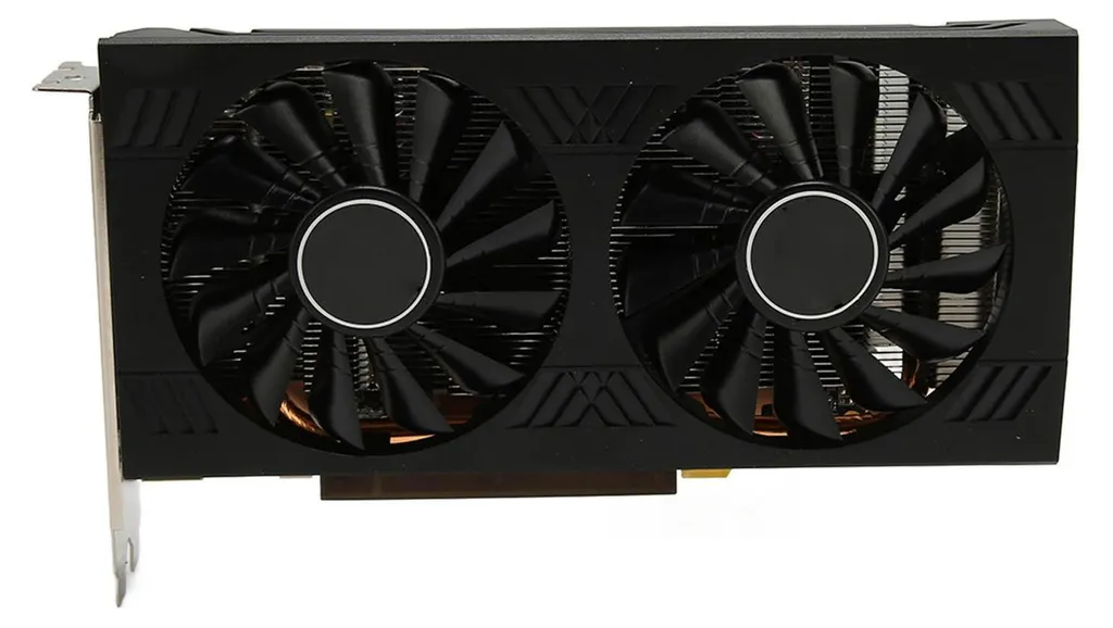 Carte Vidéo RX 580 8 Go Double Ventilateur avec Résolution 4K Ultra Haute
