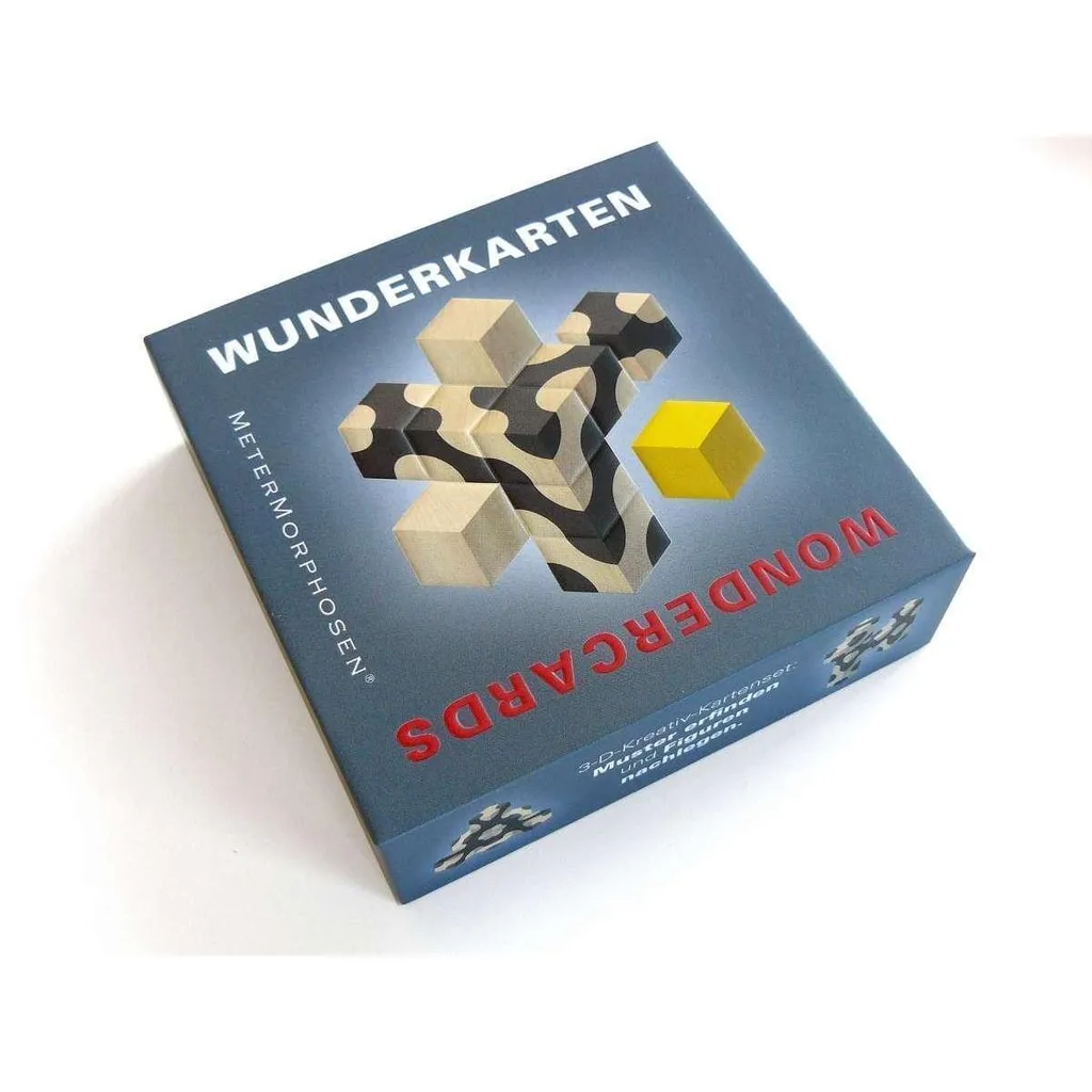 Jeu de Pose 3D Cartes Magiques : Activité de Concentration et Détente