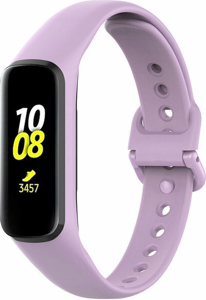 Strap-it Samsung Galaxy Fit 2 Silikonarmband (Lavendel)