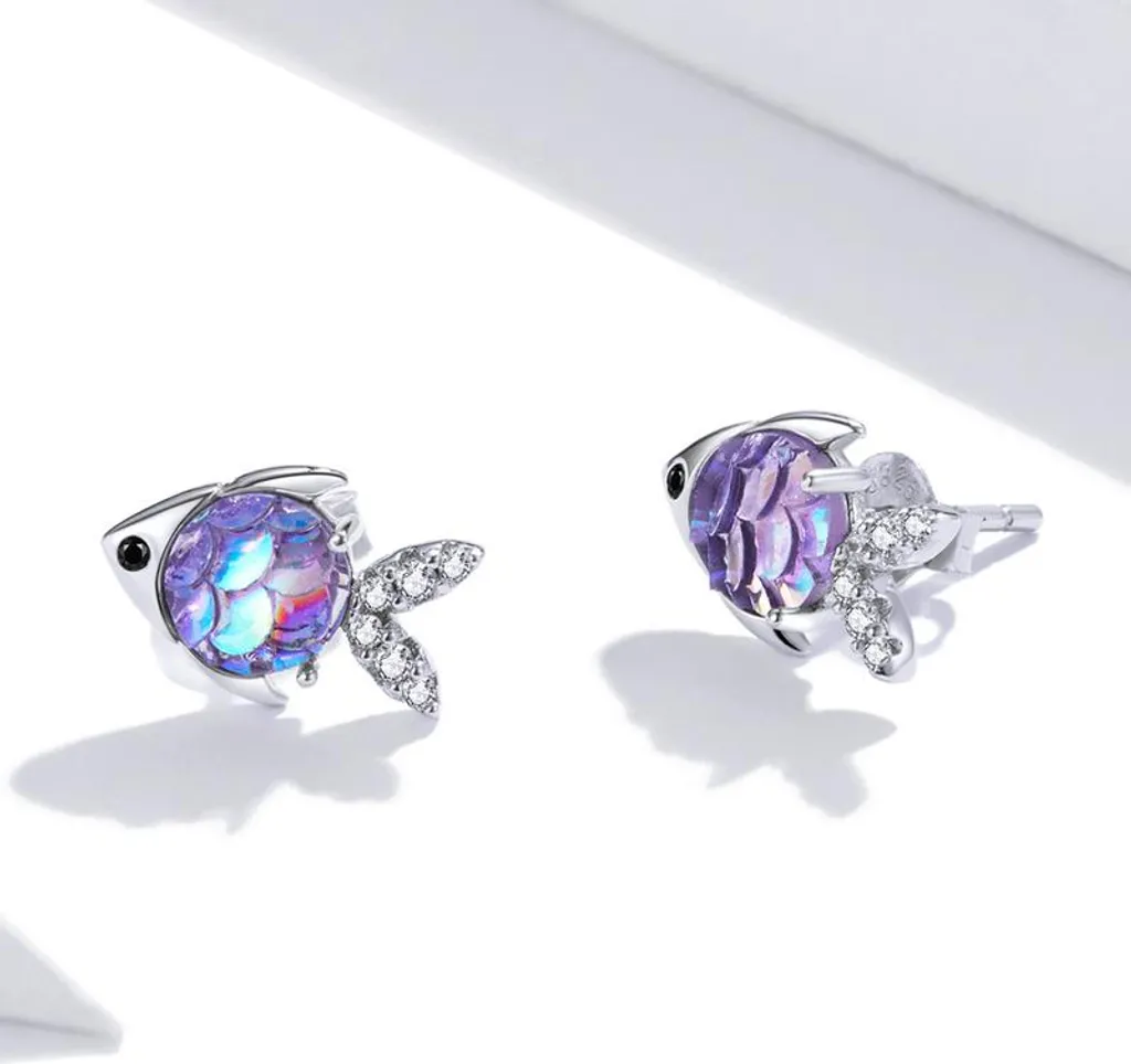 Orecchini Argento 925 Pesce Trusky: Il Trend Summer per Ragazze - 4