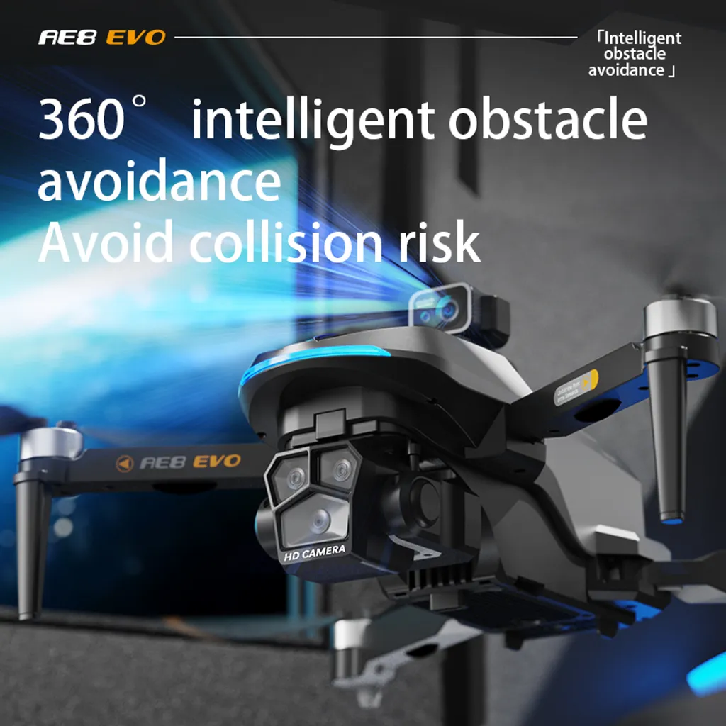 Drone GPS ZELURXX avec triple caméra et évitement d'obstacles - 2