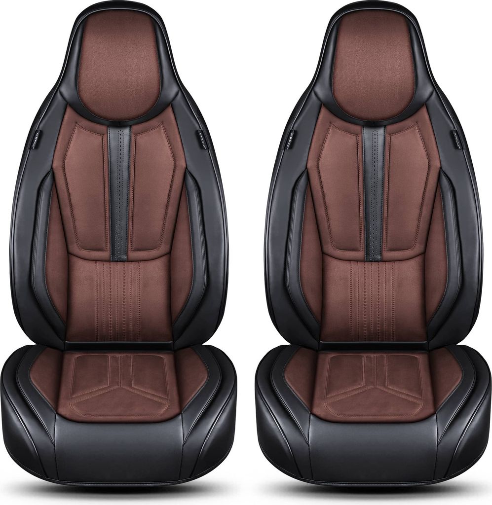 Toyota RAV4 3. Bj 2006-13 kompatible Schonbezüge in Schwarz/Coffee DS9