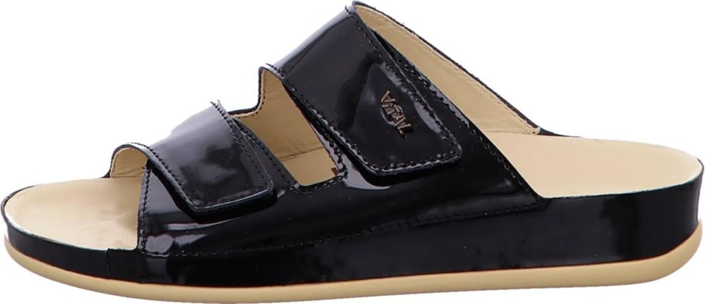 Vital Komfort Pantoletten Damen 333437353939 Schwarz 44 EU