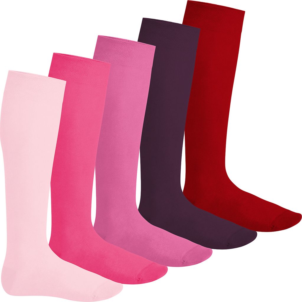 Footstar EVERYDAY! 5 PAAR Damen & Herren Kniestrümpfe - Produktbild 