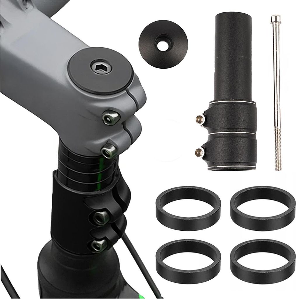 Adaptateur TRIZAND Potence Augmentation du guidon vélo 28,6 Image du produit 
