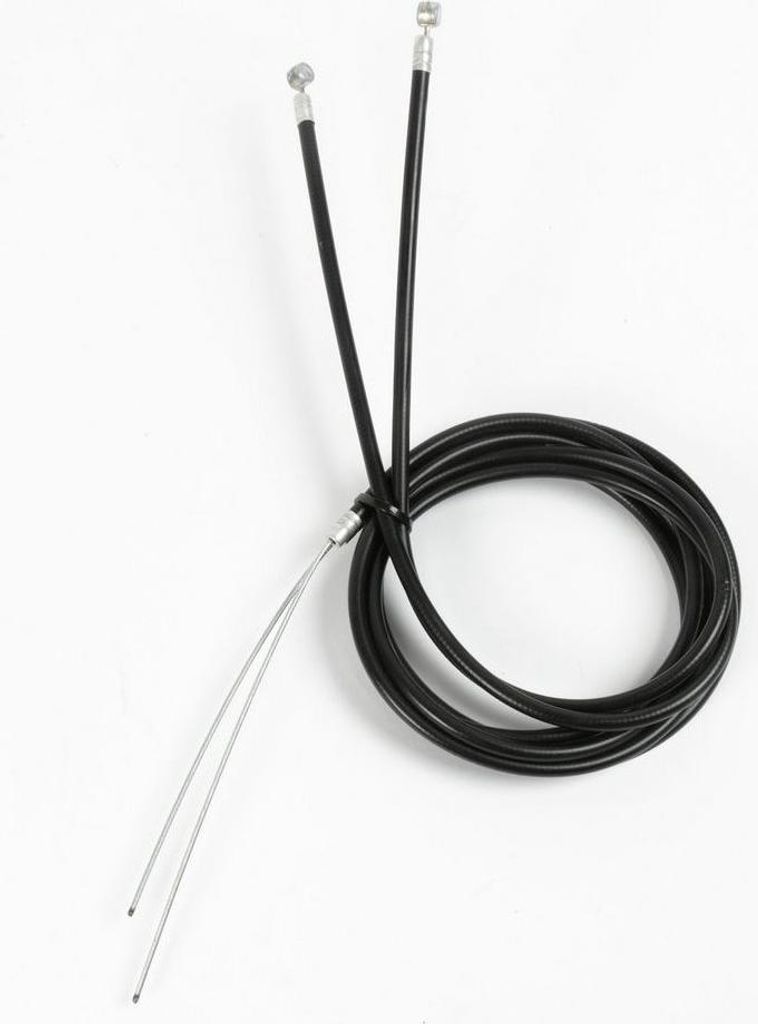 Am Fahrrad Paar Vorder- und Hinterradbremskabel für MTB-Fahrräder mit Ummantelung