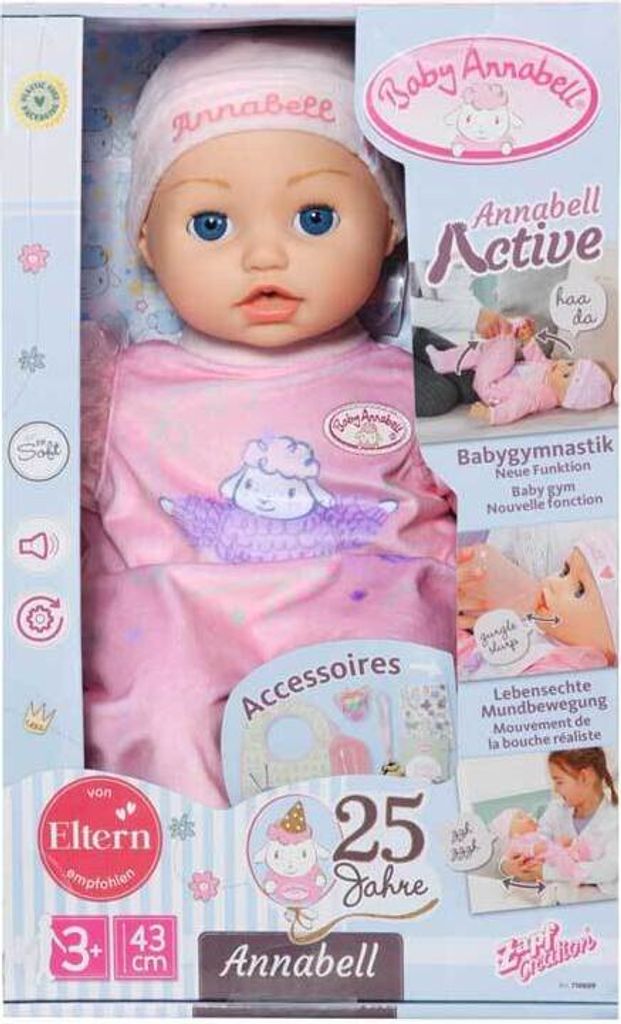 Baby Annabell Interaktivní Annabell, 43 cm Obrázek produktu 7