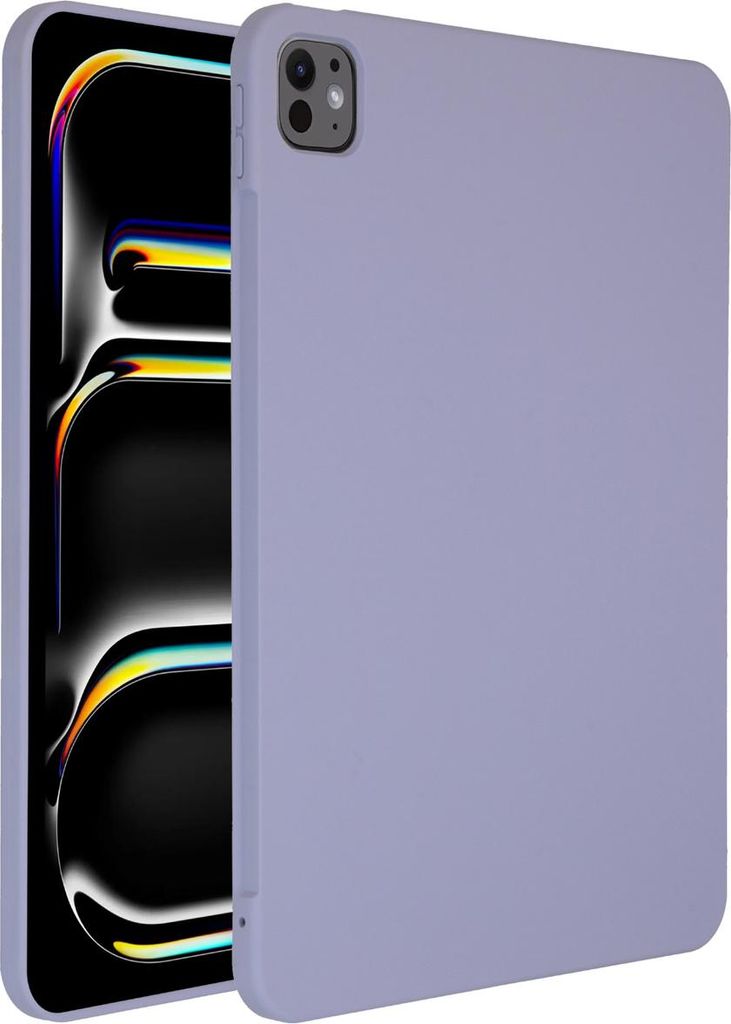 iPad Pro 11 2024 M4 Hülle: Accezz Liquid Silicone Backcover Immagine del prodotto 
