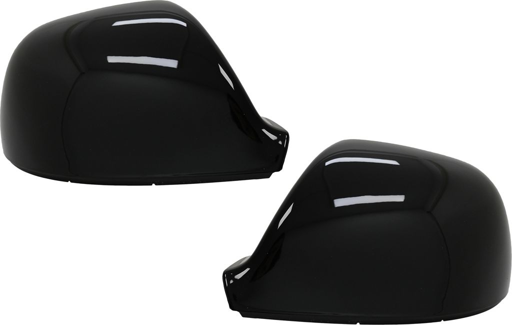 Spiegelabdeckungen für VW Amarok Multivan T5 Facelift Transporter T6 16-18 Schwarz einstellen