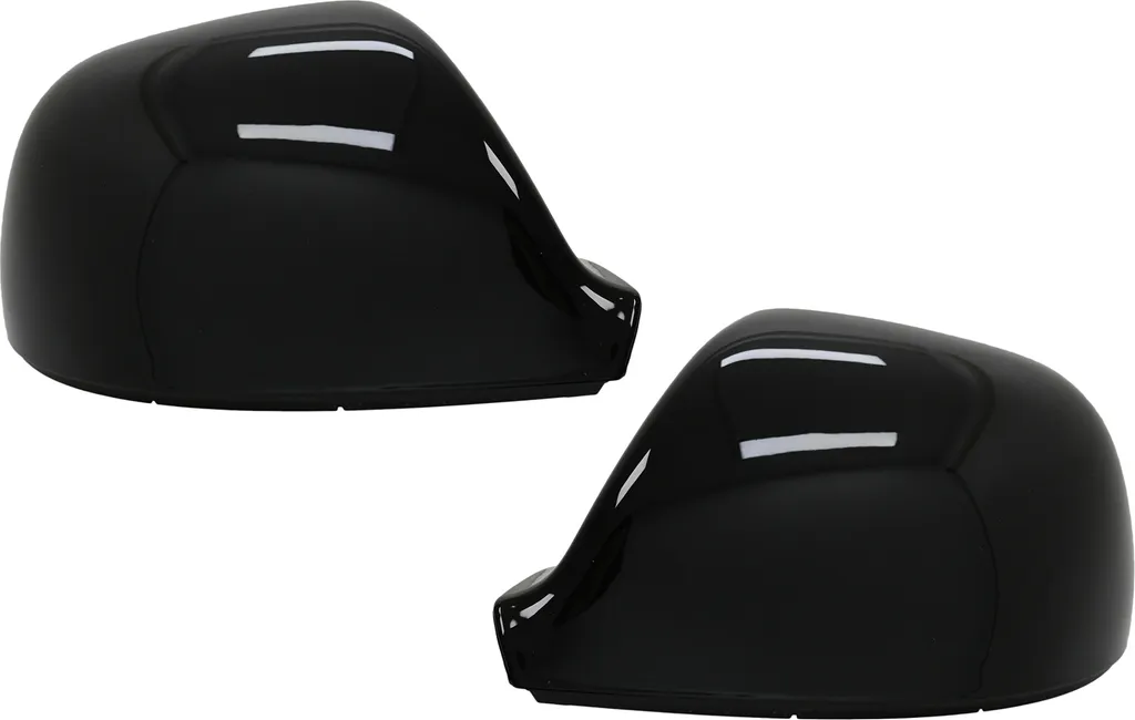 Caches Rétroviseurs pour Réparer VW Amarok T5 T6 Noir - Set de 2 Pièces