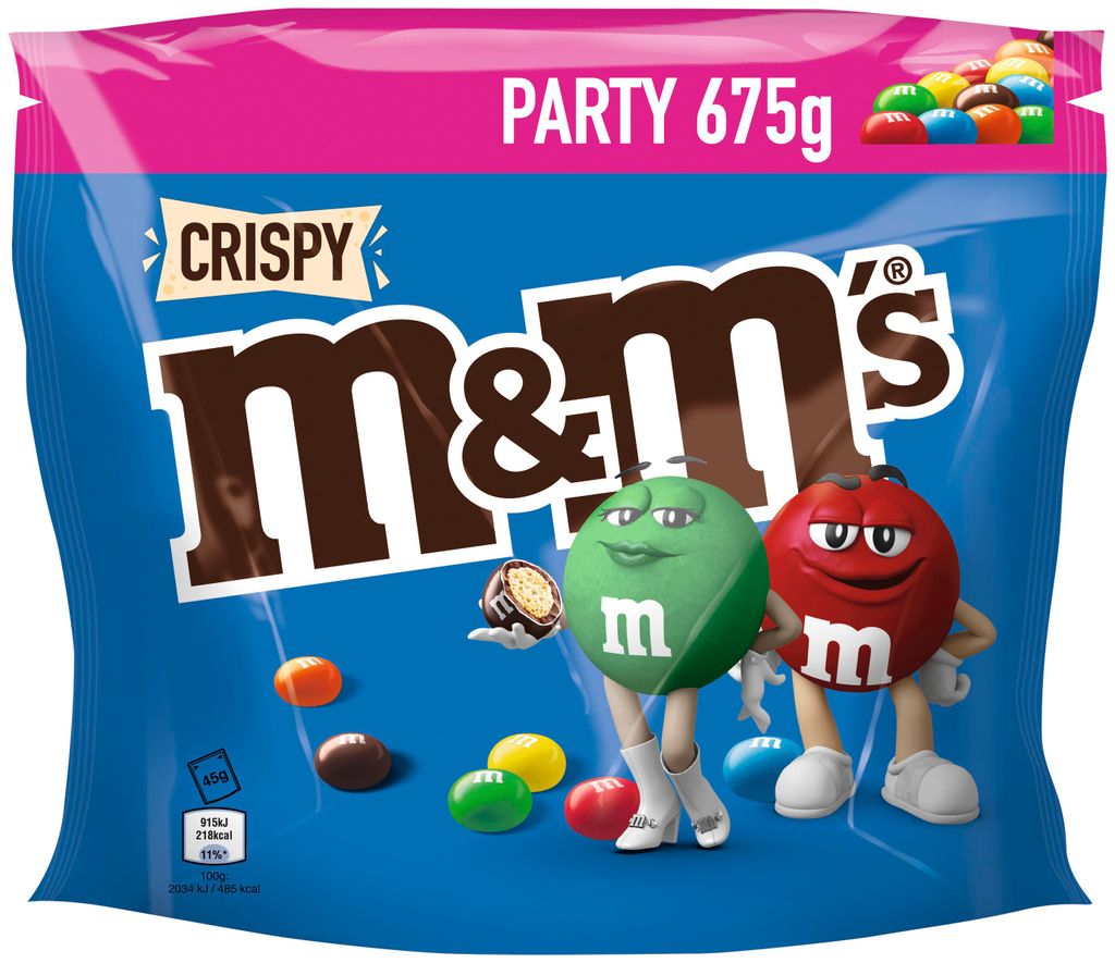 M&M´S Crispy 675g Produktbild 