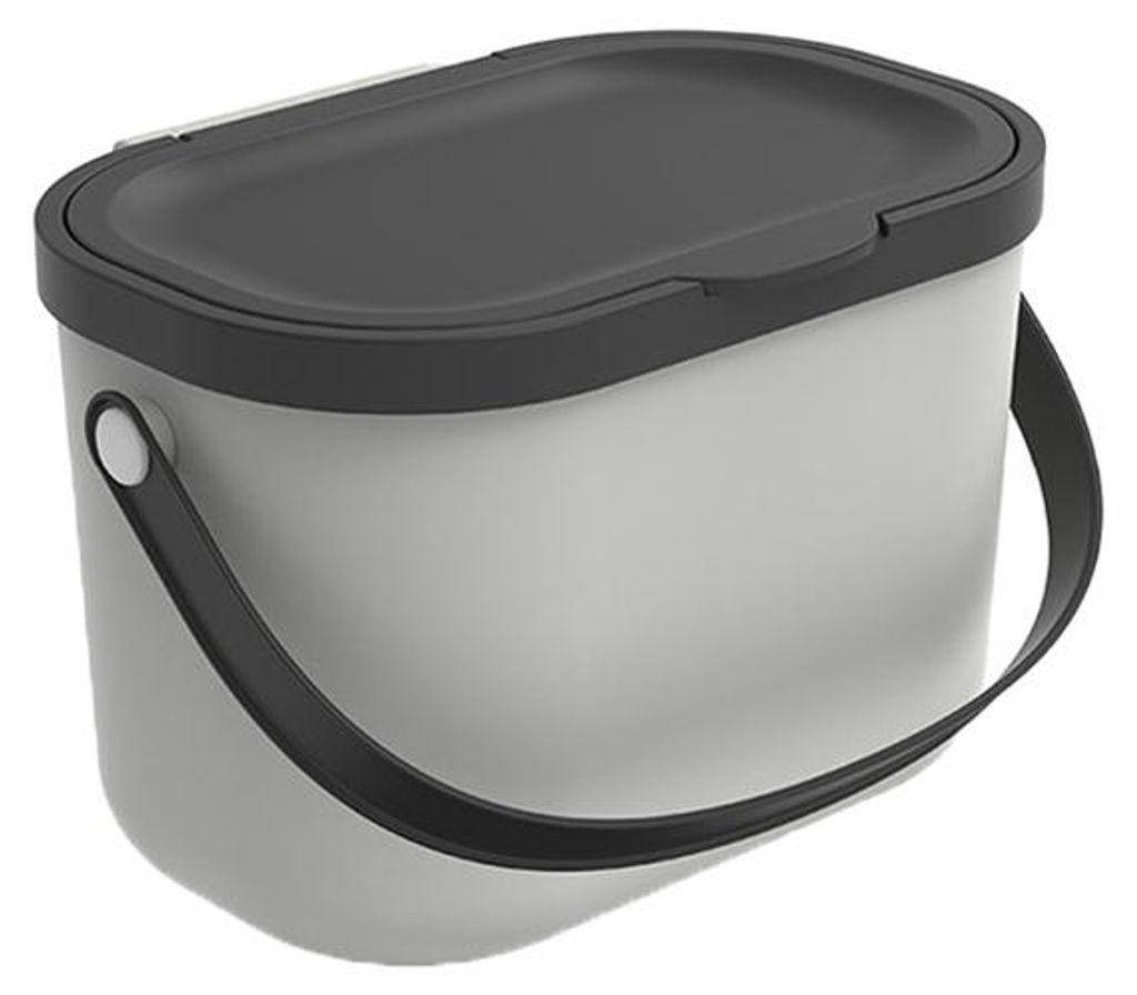 Rotho Biomülleimer 3,2 L Albula - Mülleimer 22,2 x 17,2 x Produktbild 
