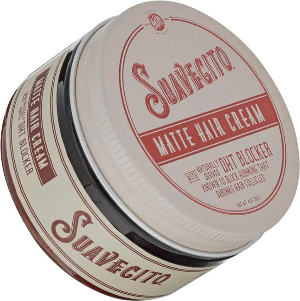 Suavecito – Matte Hair Cream mit DHT-Blocker Pomade 113g