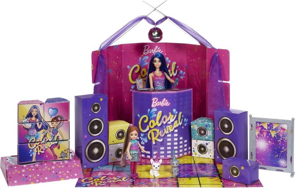 Festa a sorpresa di Barbie Colour Reveal! Set Immagine del prodotto 