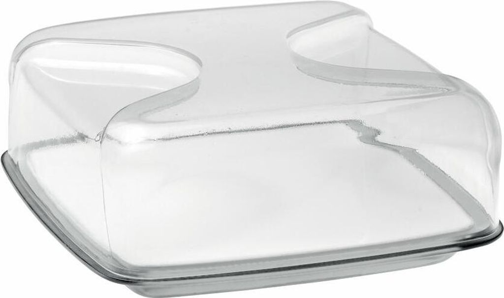 Guzzini Quadrat.Kaeseglocke:Tablett,Haube,Sc!?, 27000092