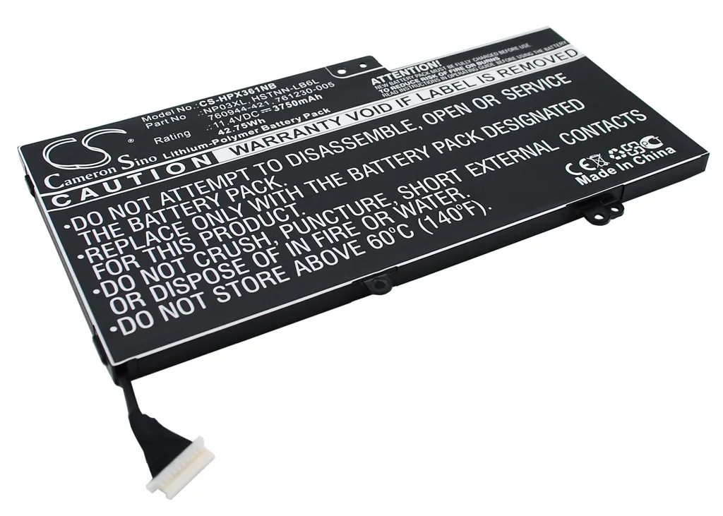 Batterie Ordinateur Portable HP 15-U011DX et ENVY 15-U Series TECHTEK