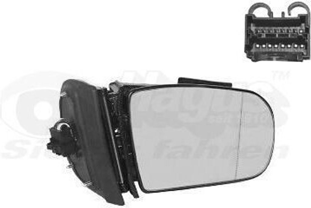 VAN WEZEL 3029816 - OE 210 810 02 76 Außenspiegel, rechts für E-Klasse (W210), E-Klasse (VF210), E-Klasse (S210)