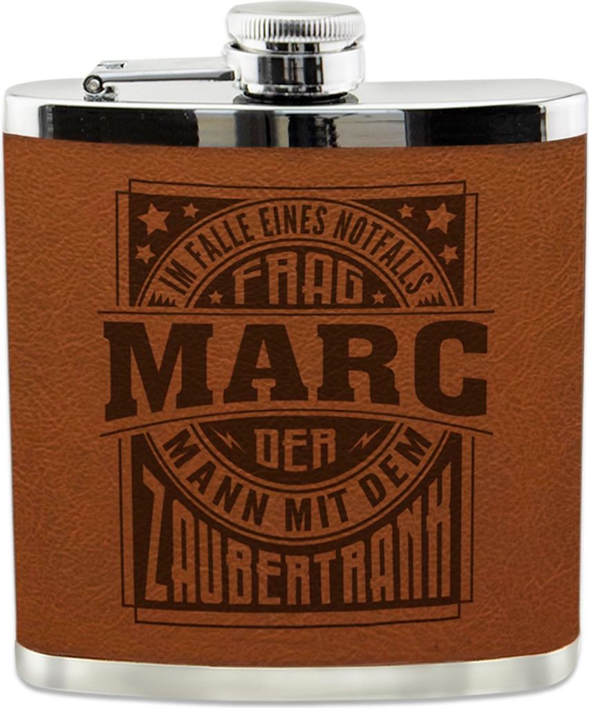Echter Kerl Flachmann Marc