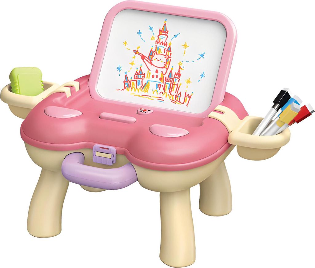Aga4Kids Kindertafel mit Tisch Rosa