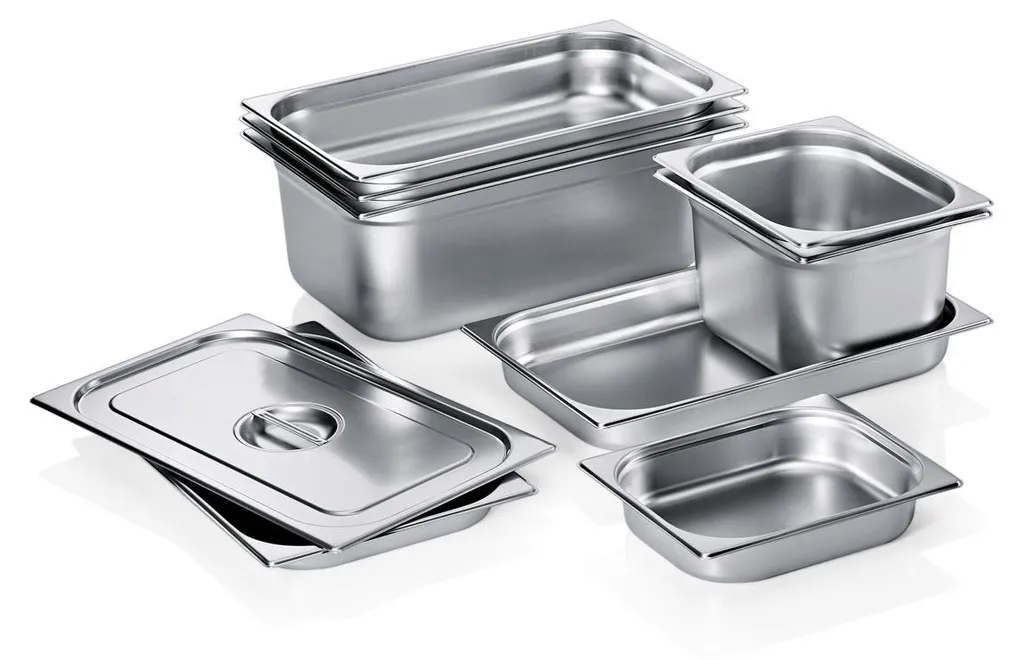 Vasca Gastronorm 1/1 - acciaio Inox - H15 cm