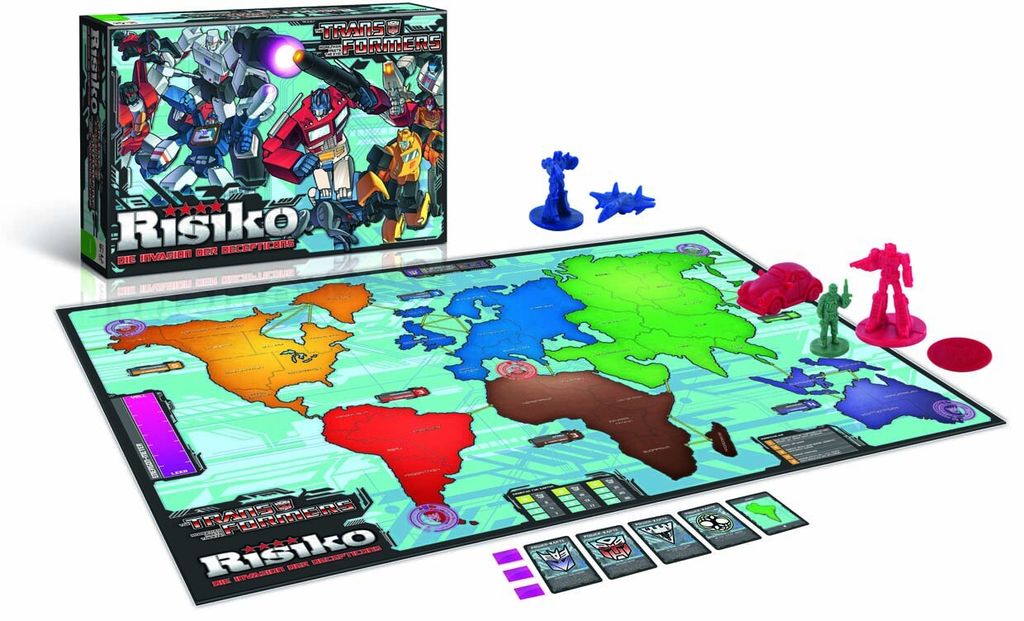 Risiko Transformers retro Spiel Brettspiel Produktbild 