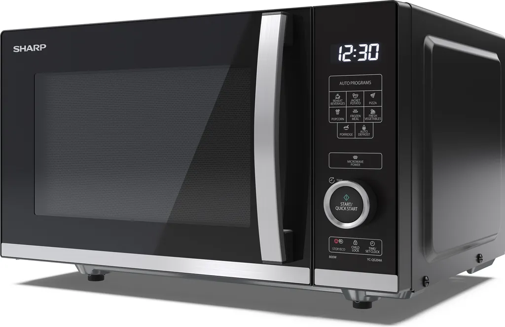 Micro-ondes Compact Sharp QS204AE pour Réchauffer et Décongeler Facile