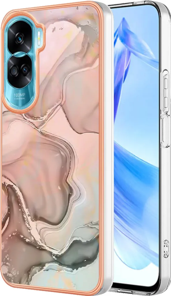 Custodia Honor 90 Lite 5G Beige Fantasia - Accessorio Glamour Antiurto