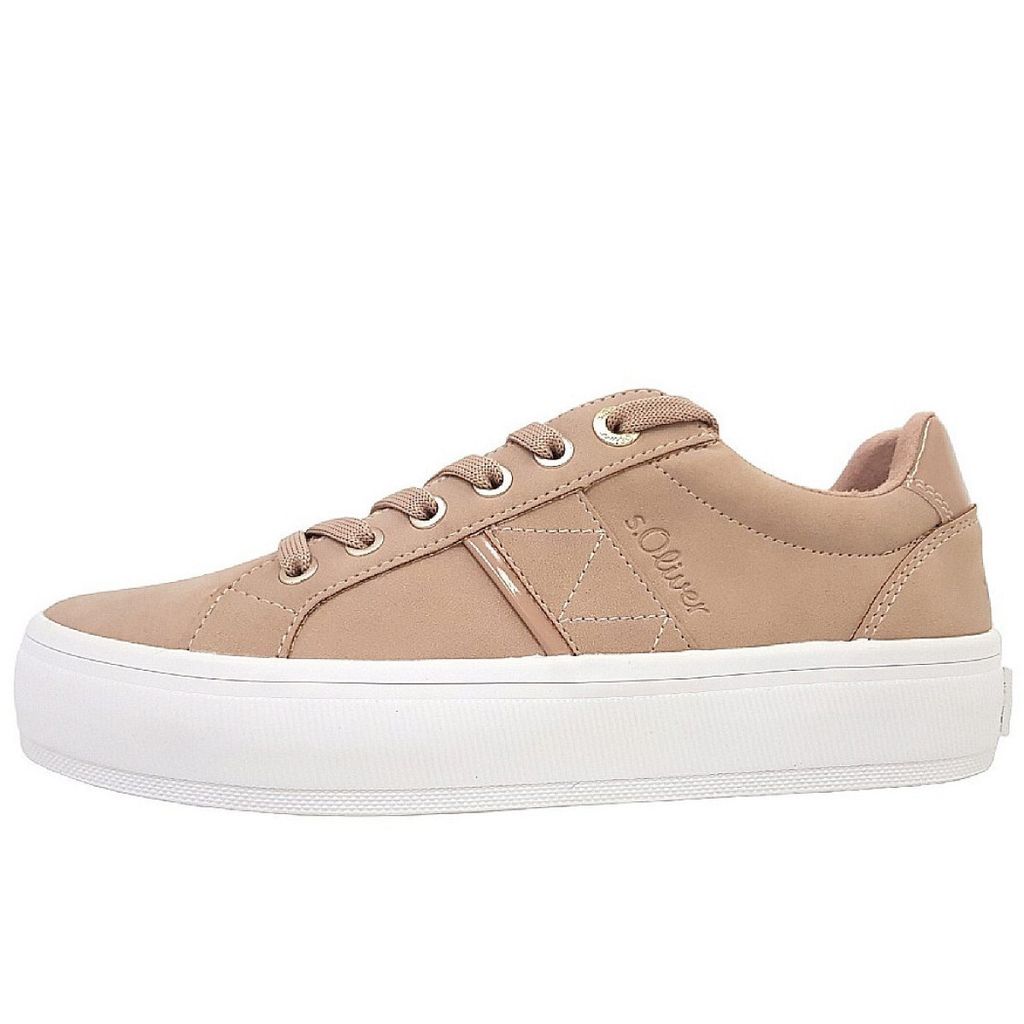 s.Oliver Damen Sneaker low in Rosa, Größe 40