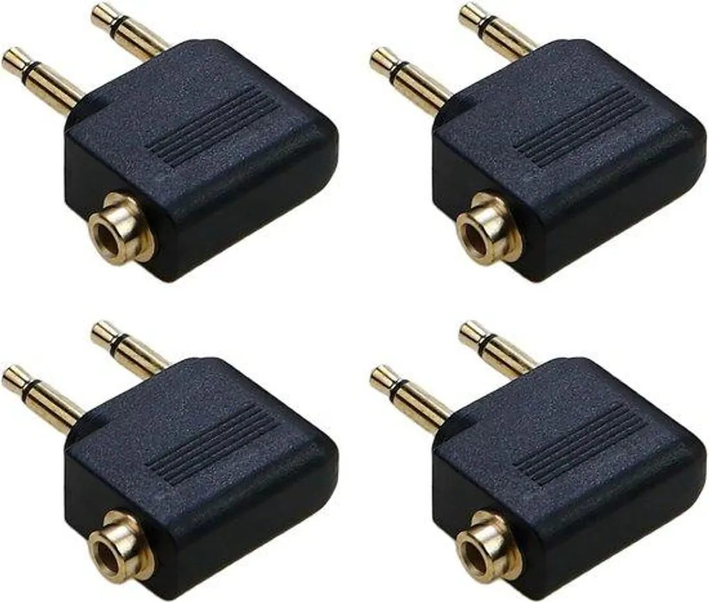 Adaptateur prise avion jack 3,5 mm fini les écouteurs inconfortables
