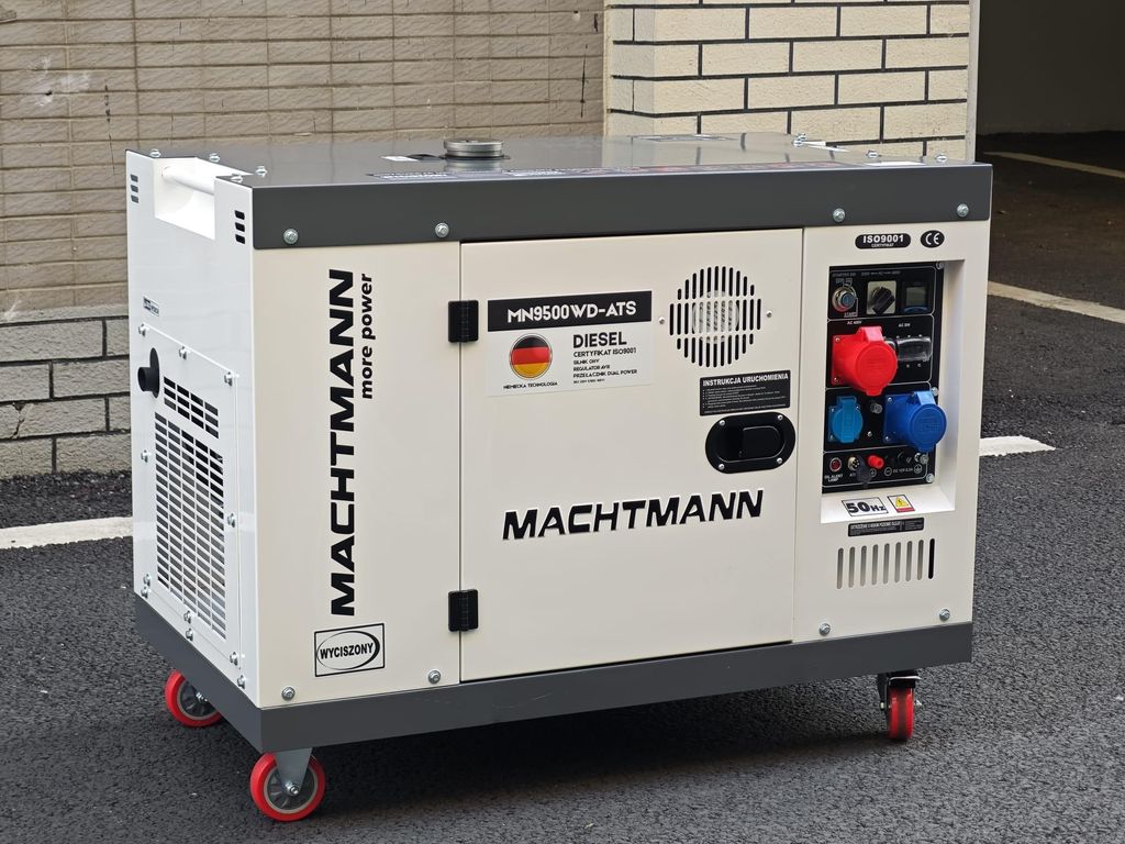 MACHTMANN MN9500WD-ATS Diesel Stromerzeuger 9,4 kVA, 7,5 kW Produktbild 