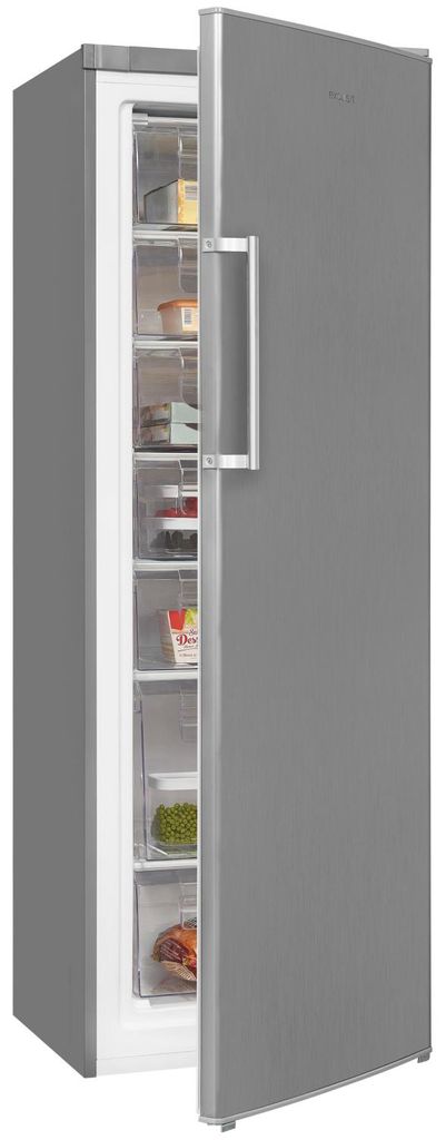 Exquisit Gefrierschrank GS280-H-040E inoxlook  | Standgerät Produktbild 