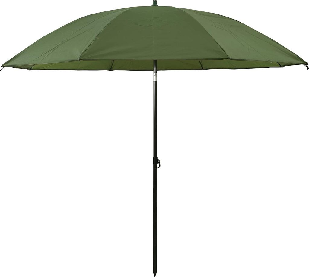 vidaXL Angel-Regenschirm Gelb-Armee 240 x 210 cm Produktbild 