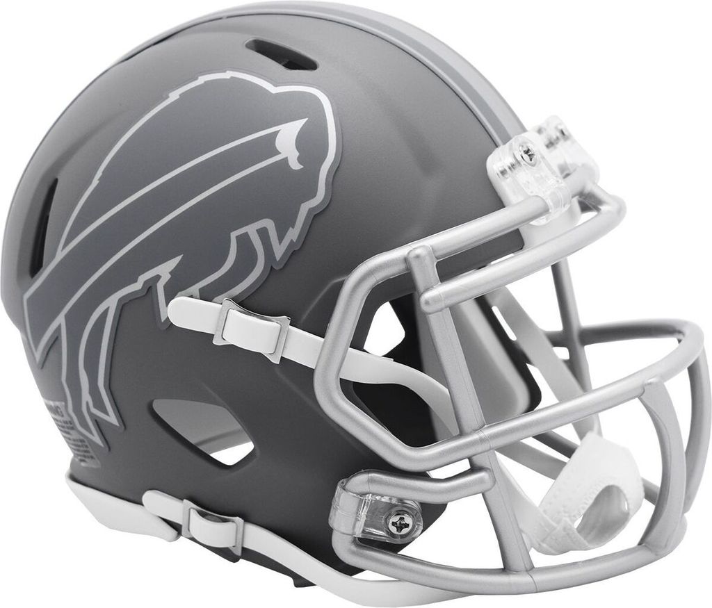 Riddell Speed Mini Football Helm - SLATE Buffalo Bills