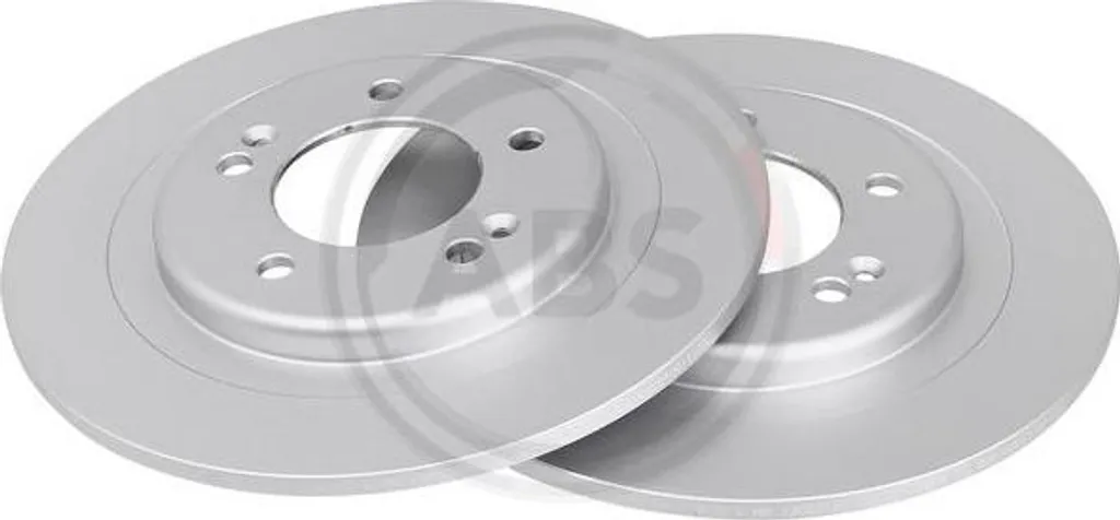 Disque de frein plein A.B.S. 18237 - Haute résistance thermique 284mm