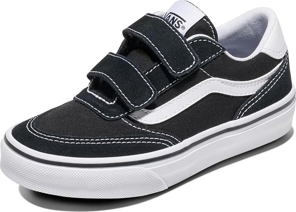 VANS Brooklyn Ls V Sneaker Schuhe Halbschuh Uni Leder VN000DBRBA2 schwarz, Schuhgröße:38.5 EU