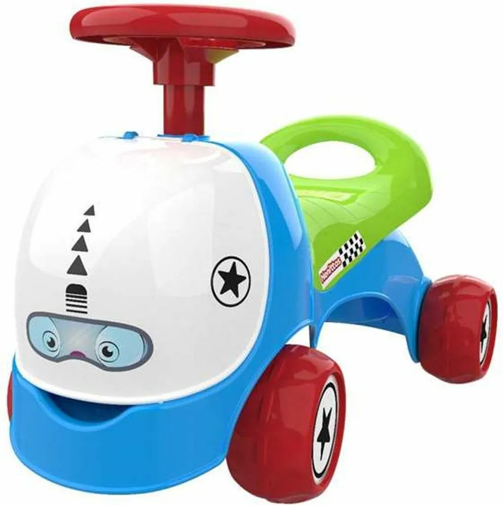 Voiture de Glisse Chicos Racing Bleu - Idéal pour l'Équilibre du Petit