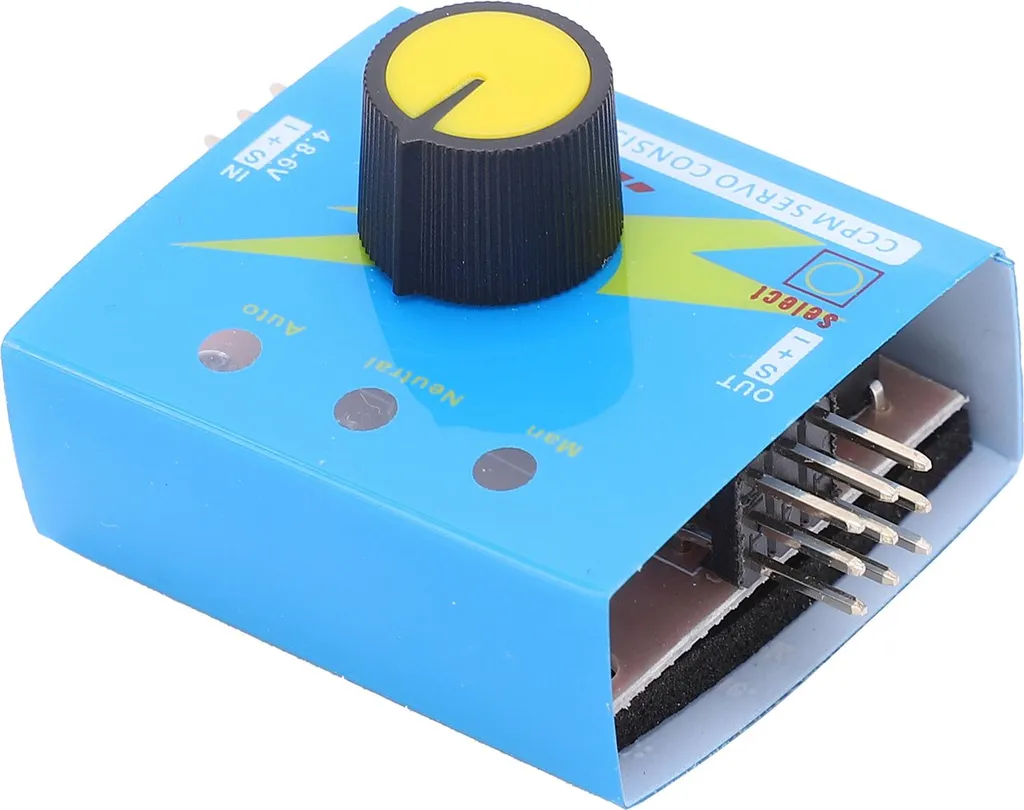 Multi-Servo Tester CCPM 3Ch - Strumento Essenziale per Piloti RC - 3