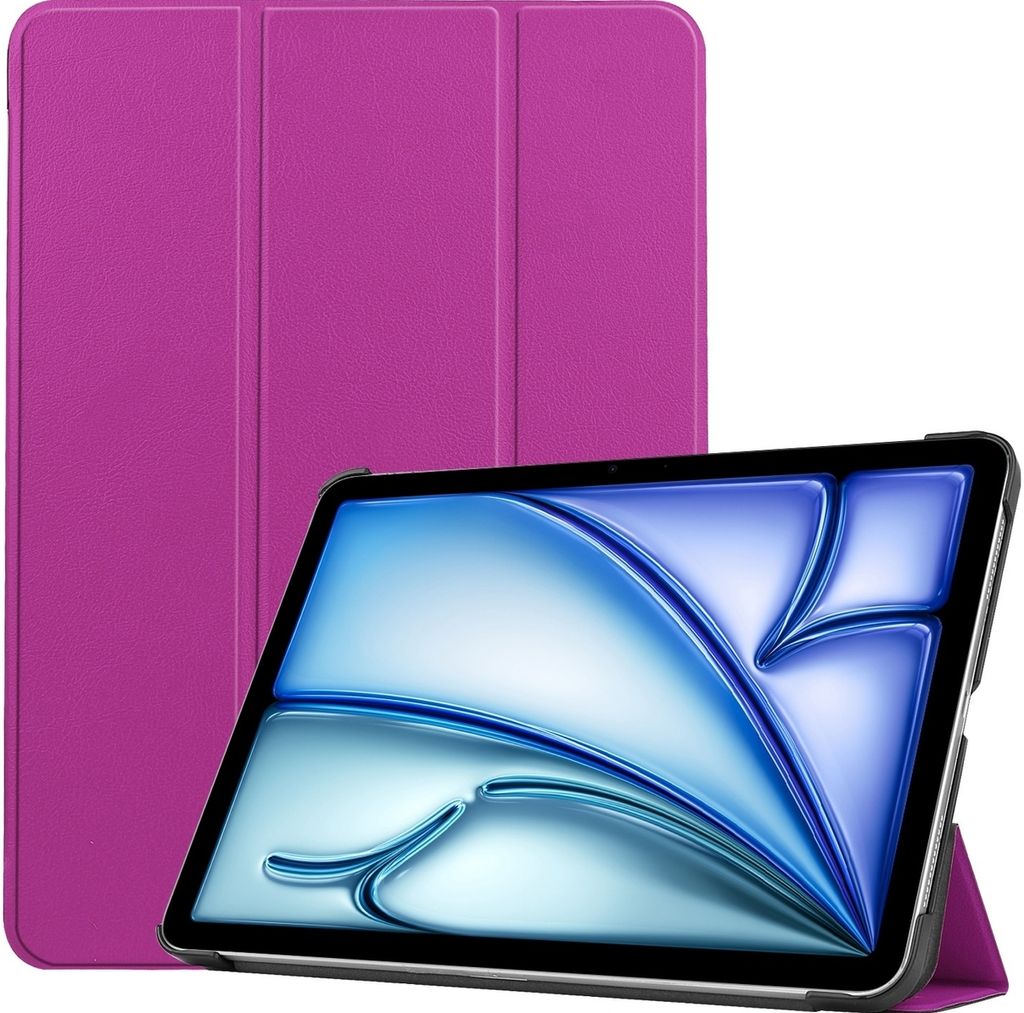 Mobigear Tri-Fold iPad Air 11 Zoll (2026) Hülle Klapphülle - Lila