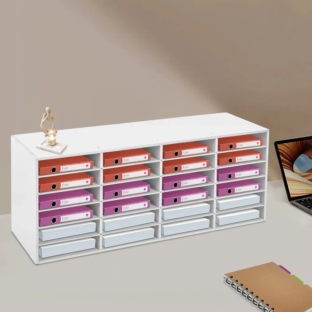 Trieur de courrier professionnel pour trier 24 dossiers sur bureau - 3